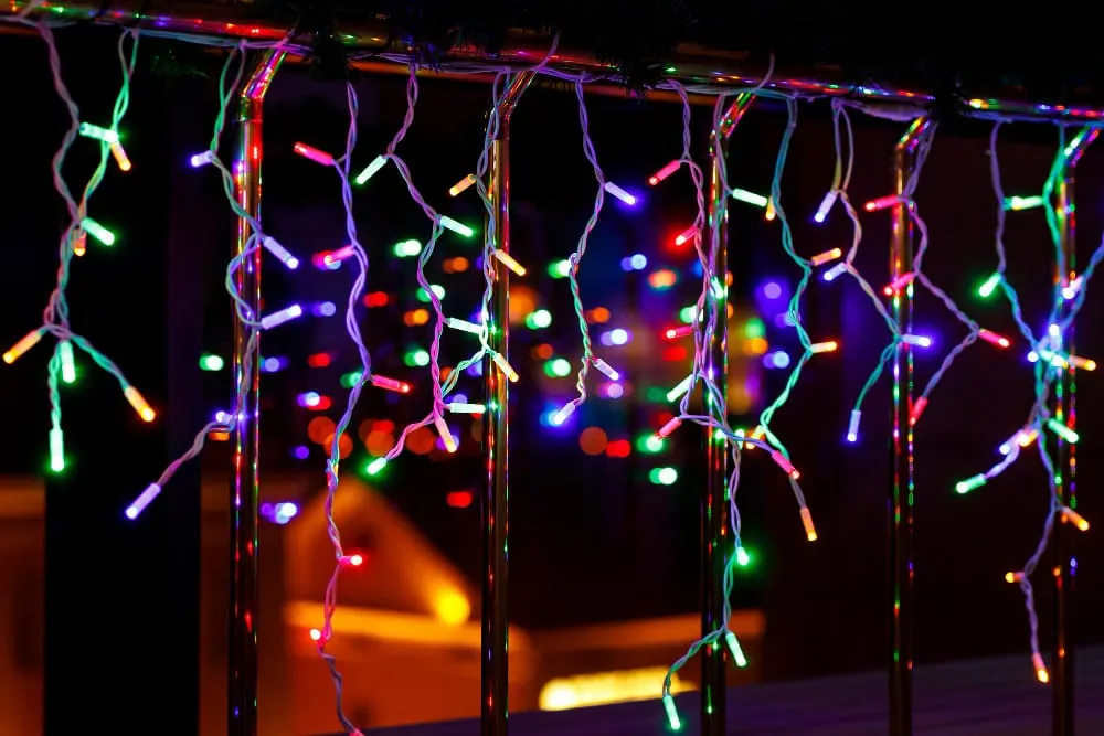 LED tent lights as part of a rain plan for an evening party in Toronto