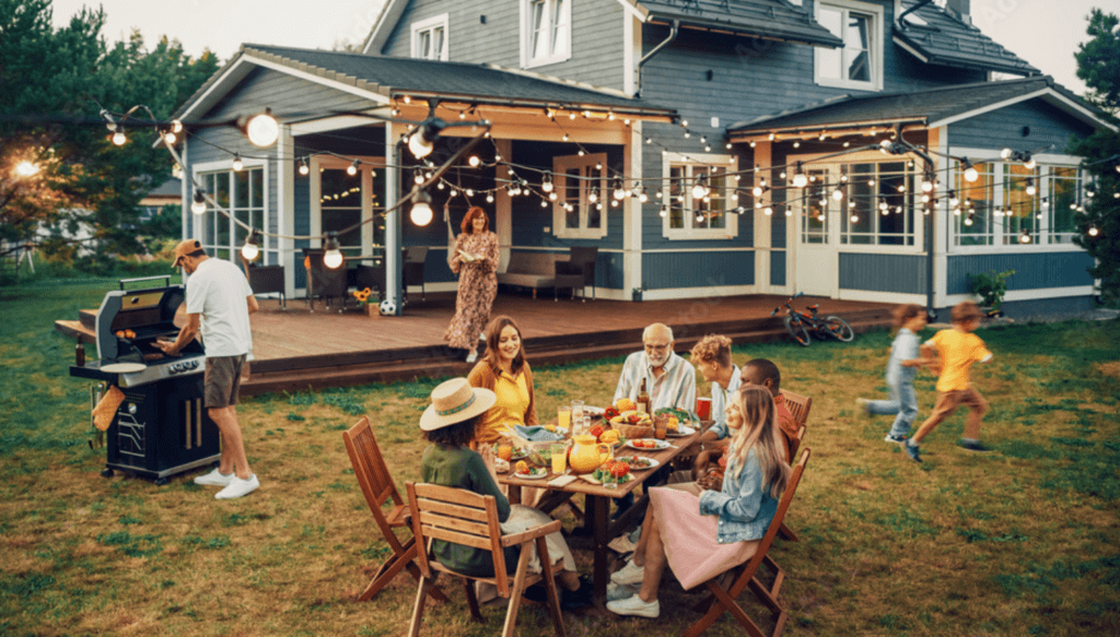 backyard party