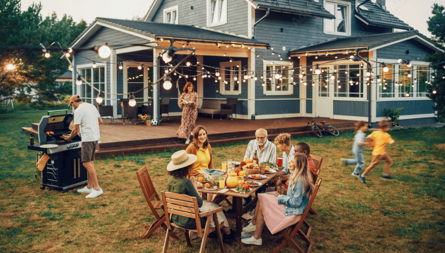 backyard party